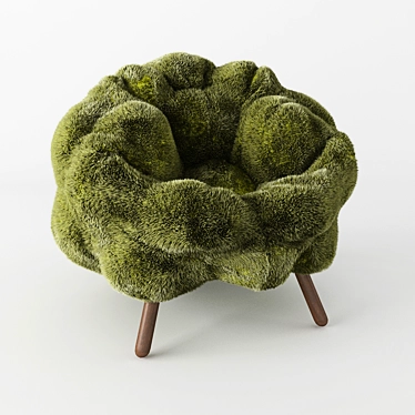 Designer Duo's Bolotas Armchair 3D model image 1 