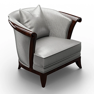 Sophisticated Coco Claudia Armchair 3D model image 1 