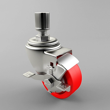 Rueda Brake: Reliable Wheel Stopping 3D model image 1 