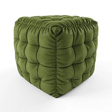 Versatile 6-Color Pouf 3D model image 1 