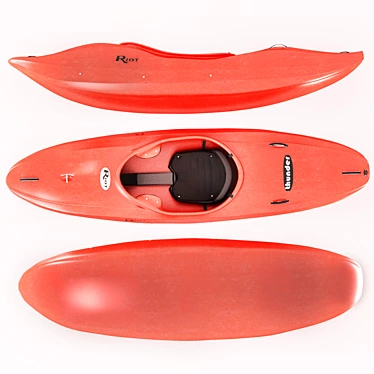 Riot Thunder Kayak - The Ultimate Water Adventure 3D model image 1 