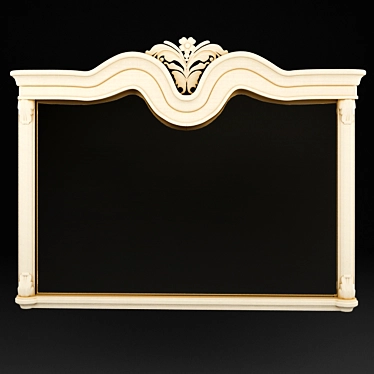 Classic Vanity Mirror - 1550x1130x115 3D model image 1 