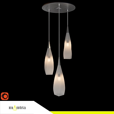 Minimalist Pendant Light: Mantra Neo 3573 3D model image 1 