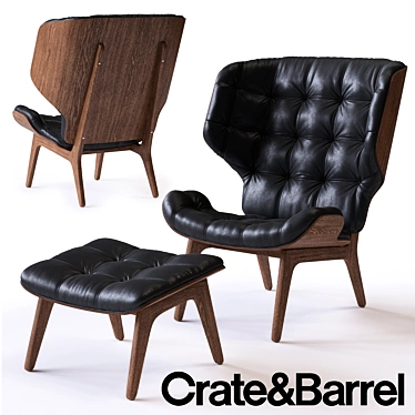 Modern C&B Mammoth Armchair: Stylish, Comfy & Versatile 3D model image 1 