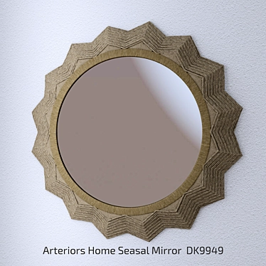 Seasal Mirror - Arteriors Home 3D model image 1 