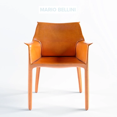 Iconic Bellini CAB 413 Chair 3D model image 1 