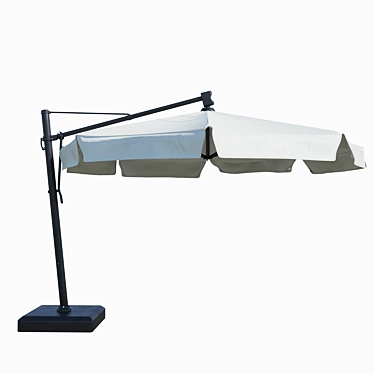 Sun Shade Patio Umbrella 3D model image 1 