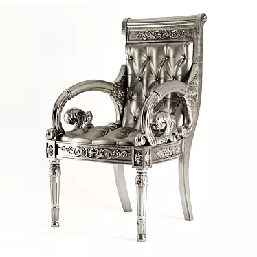 Elegant Versace Vanitas Armchair 3D model image 1 