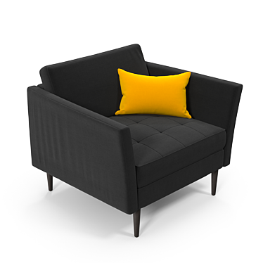  Stylish BoConcept Osaka Chair 3D model image 1 