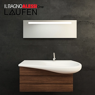 Laufen Bathroom Essentials Bundle 3D model image 1 