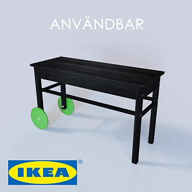 Functional ANVÄNDBAR Bench - IKEA 3D model image 1 