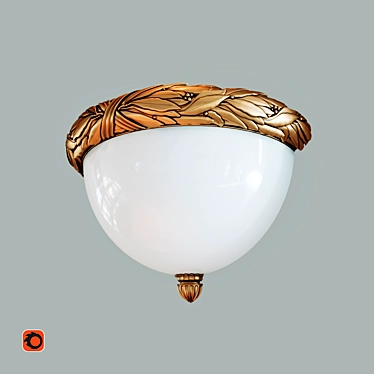 Rome Sconce: Elegant Illumination Solution 3D model image 1 