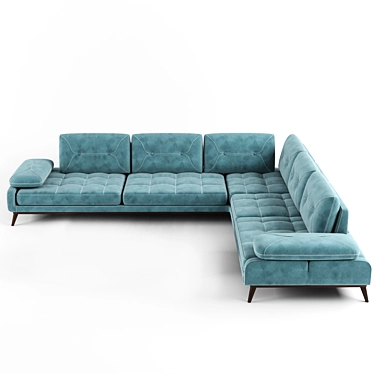 Pralin Lounge Collection: Elegant and Comfortable! 3D model image 1 
