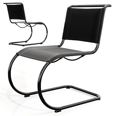 Modern Corona Thonet S 533 N 3D model image 1 