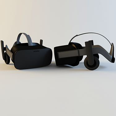Virtual Reality Oculus Rift CV1 3D model image 1 