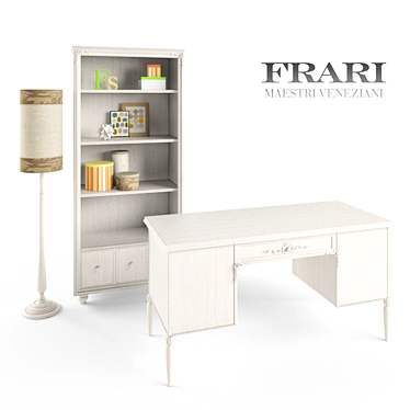 Elegant Frari Nodo Furniture Set 3D model image 1 