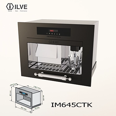 Ice Machine ILVE IM645CTK 3D model image 1 
