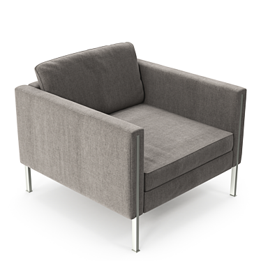 LigneRoset Andy Upholstered Chair 3D model image 1 