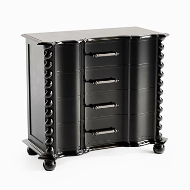 Elegance Defined: Eaton Chest 3D model image 1 