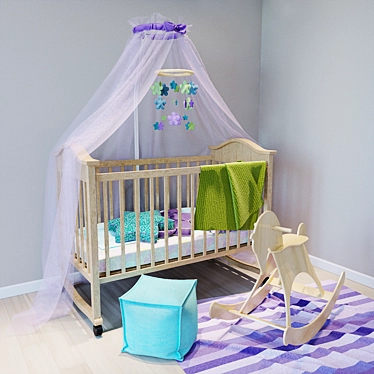 Infant bed Verdun Green