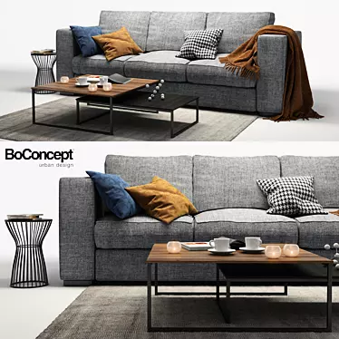 BoConcept Cenova: Versatile and Stylish Sofa 3D model image 1 