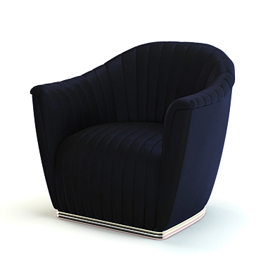 Luxurious KOKET Mia Chair - Stylish Comfort 3D model image 1 