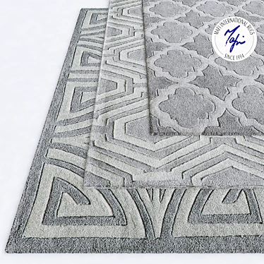 Luxury Aria Carpets: Timeless Elegance 3D model image 1 