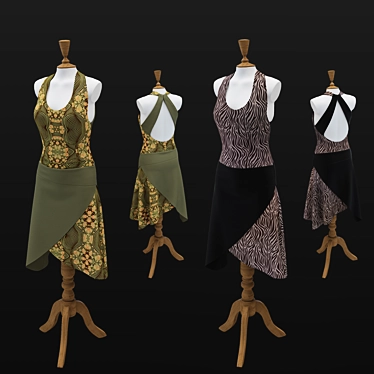 Versatile Female Mannequin: Dress to Impress! 3D model image 1 