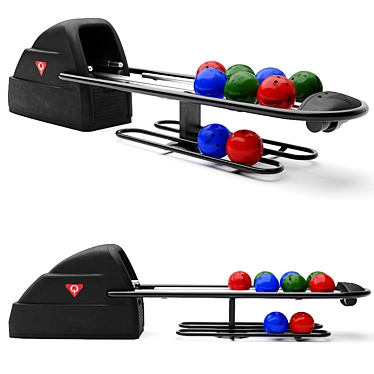 Bowling Ball Return System: Convenient and Reliable 3D model image 1 