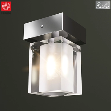 Minimalist G9 1*40W Spotlight 3D model image 1 