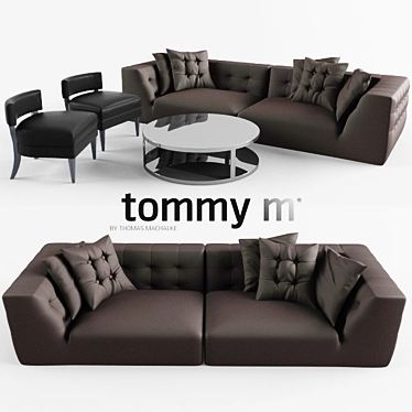 Tommy m Sofa Set 3D model image 1 