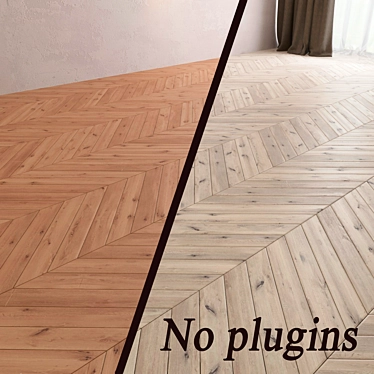 Parquet Chevron (without the use of plug-ins)