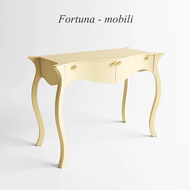 Fortuna Console - Elegant and Functional 3D model image 1 
