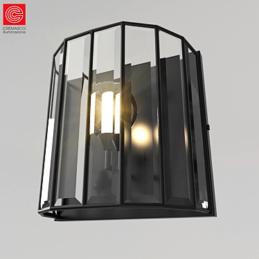 Cremasco Art Illuminating Wall Sconce 3D model image 1 