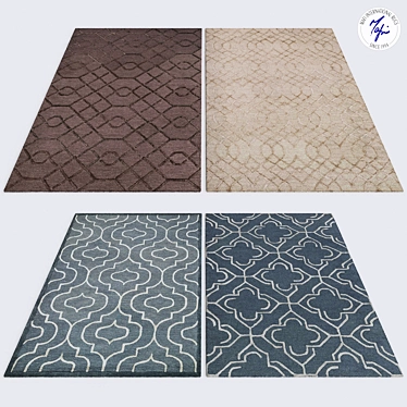 Allure Collection: Port Charles Carpets 3D model image 1 