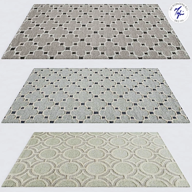 Contemporary Carpets by Mafi 3D model image 1 