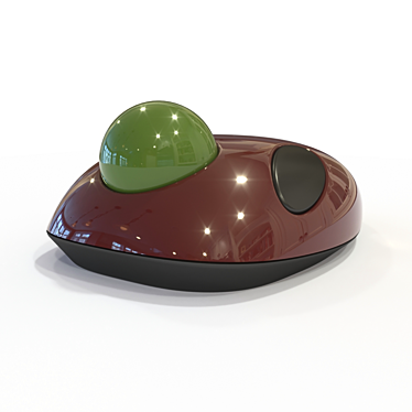 3D Printed Trackball 3D model image 1 