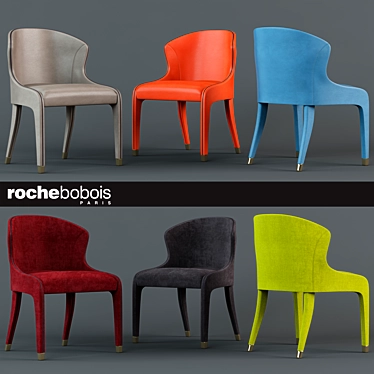 Sculpted Steeple Chair 3D model image 1 