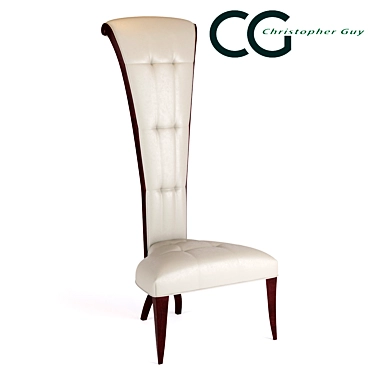 Elegant Sienna Armchair: Christopher Guy 3D model image 1 