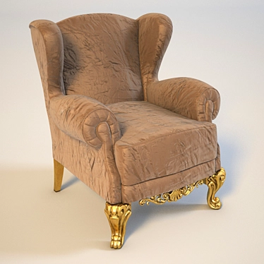 Luxury Socci Versailles Chair 3D model image 1 