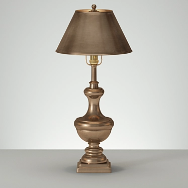 Beacon: Modern Table Lamp 3D model image 1 