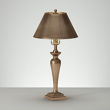 Radiant Glow Table Lamp 3D model image 1 