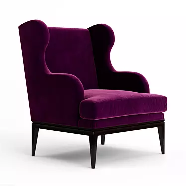 Luxury Enzo Armchair by Marko Kraus 3D model image 1 