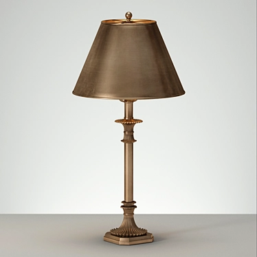 Illumin Beacon: Elegant Table Lamp 3D model image 1 