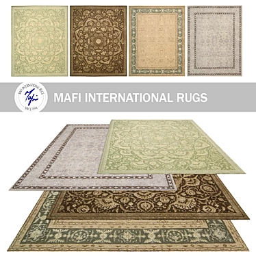 Regina Revival Traditional Carpets 3D model image 1 