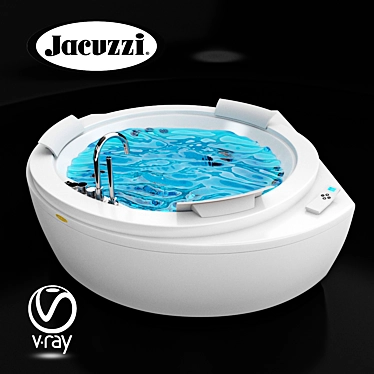 3D Model: Jacuzzi Nova Corner 3D model image 1 