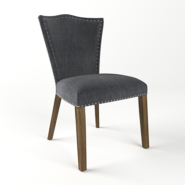 Modern Elegance: Ruhls Accent Chair 3D model image 1 