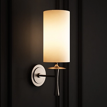 Elegant Drunmore Single Sconce 3D model image 1 