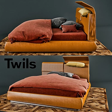 - Twils Pochette: Effortlessly Elegant Design 3D model image 1 