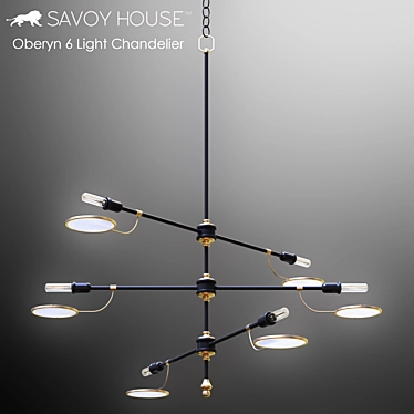 Savoy House Oberyn 6 Light Chandelier